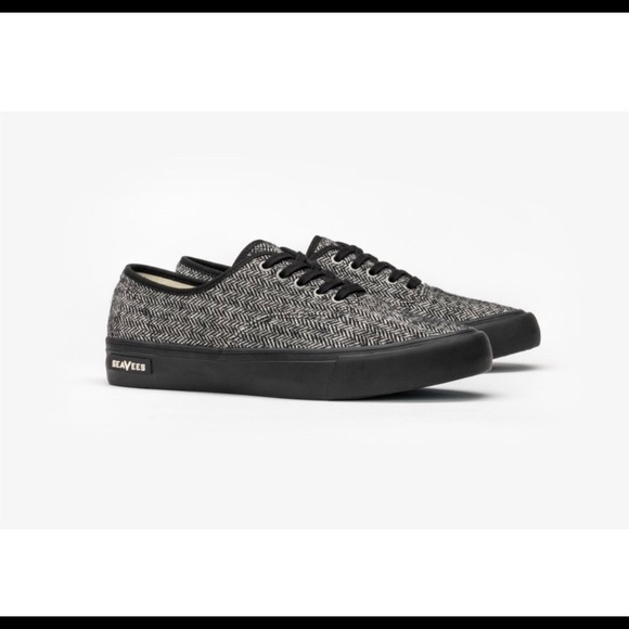 SeaVees Legend Sneakers Herringbone NIB - Picture 9 of 13